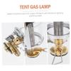 Yardwe 1set Outdoor Camping Propane Lantern Tent Gas Lamp for Emergency Lighting Multi-Functional Warm Light Simple Elegant Design for Campers and Outdoor Enthusiasts view 2