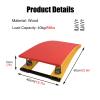 Pro Gymnastics Springboard Vault for Kids & Adult, High Bounce Springboards Improving Vaulting Skills, Curved Spring Board for Home/Sports Club (Size : 4 SPRINGS50X80X20CM) () view 3