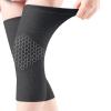 LUNCHS Thin Silk Knee Pads,Anti-Slip Elastic Compression Knee Sleeves Support for Joint Protection,Sports,Running,Women view 1