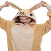 DarkCom Unisex Adult Cosplay Aardvark Onesie Halloween Costume Christmas Pajamas for Women Men X-Large view 2