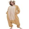 DarkCom Unisex Adult Cosplay Aardvark Onesie Halloween Costume Christmas Pajamas for Women Men X-Large view 4