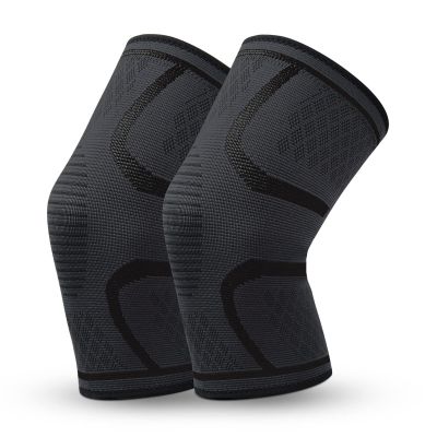 LUNCHS Knee Sleeve Compression Fit Support,Knee Brace for Knee Pain,Joint Pain and Arthritis Relief, Improved Circulation (Color : Black, Size : Large)