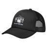 Alaska The Last Frontliner 1959 Trucker Hat Women Mesh Baseball Cap Sun Hat Cowboy hat Fishing hat Men Dad Hat Black view 2