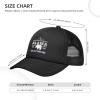Alaska The Last Frontliner 1959 Trucker Hat Women Mesh Baseball Cap Sun Hat Cowboy hat Fishing hat Men Dad Hat Black view 4