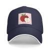 YYHWHJDE Cartoon red Apple Pattern Unisex Baseball Cap Navy Blue : Breathable, Lightweight view 2