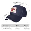 YYHWHJDE Cartoon red Apple Pattern Unisex Baseball Cap Navy Blue : Breathable, Lightweight view 4