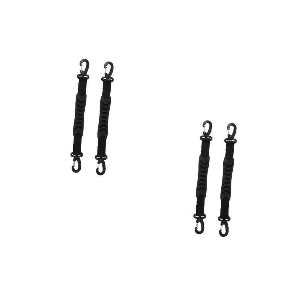 Yardwe 4pcs Portable Ski Boot Carrier Straps Compact Shoulder Sling Leash for of Roller Skates and Ski Boots and Pom Material