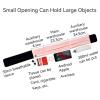 Men's Invisible Waist Bag Outdoor Marathon Mobile Phone Storage Belt Fitness Sports Large Capacity Running Belt With Water Bottle (pink) view 3