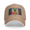 YYHWHJDE Colored Pineapple Picture Unisex Baseball Cap Natural : Breathable, Lightweight view 2