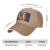 YYHWHJDE Colored Pineapple Picture Unisex Baseball Cap Natural : Breathable, Lightweight view 4