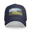 YYHWHJDE Hawaii Beach Golf Course Picture Unisex Baseball Cap Navy Blue : Breathable, Lightweight view 2