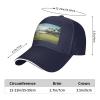 YYHWHJDE Hawaii Beach Golf Course Picture Unisex Baseball Cap Navy Blue : Breathable, Lightweight view 4