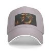 YYHWHJDE Gold Mermaid Scale Picture Unisex Baseball Cap Gray : Breathable, Lightweight view 2