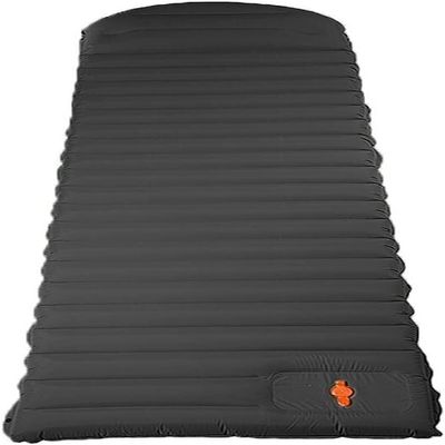 AMeLL Outdoor Inflatable Air Mattress Sleeping Cushion with Pillow Hiking Trekking Moisture Camping Mat Folding Bed