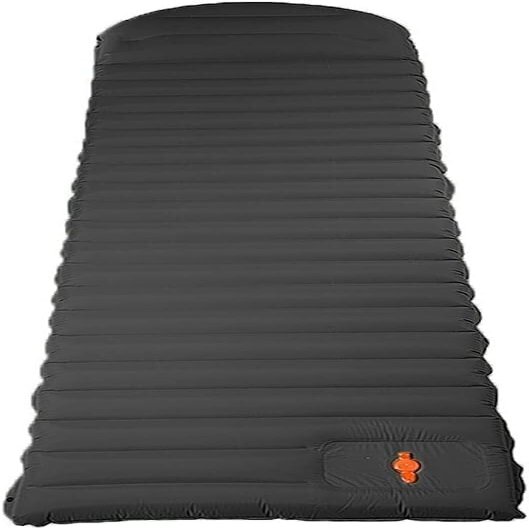 AMeLL Outdoor Inflatable Air Mattress Sleeping Cushion with Pillow Hiking Trekking Moisture Camping Mat Folding Bed