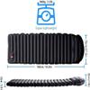AMeLL Outdoor Inflatable Air Mattress Sleeping Cushion with Pillow Hiking Trekking Moisture Camping Mat Folding Bed view 2