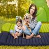 AMeLL Outdoor Inflatable Air Mattress Sleeping Cushion with Pillow Hiking Trekking Moisture Camping Mat Folding Bed view 4