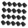 BIUDECO 20pcs Rubber Leg Caps for Trampoline Anti-Slip Wear-Resistant Furniture Protectors Easy to Install Fits Round Tube for Chairs and Tables view 1