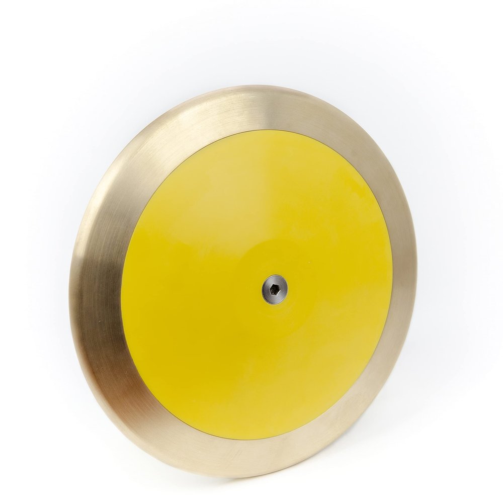 Discus. High School Discus. Girl Discus. 1kg Discus. 1k Discus. Discus 1kg. Girls high School Discus. High Spin Discus. Classic Performance for Over 50 Years. 89% Rim Weight. Rated to 170 feet.