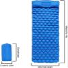 AMeLL Camping Mat Inflatable Mattresses Camp Air Mattress Tent Mat Sleeping Pad Traveling Hiking Folding Bed view 2