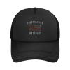 Adult Mesh Baseball Cap with Firefighter Fireman Retired American Flag, Personalized Adjustable Trucker Caps Casual Dad Hat Sun Hat Black view 2