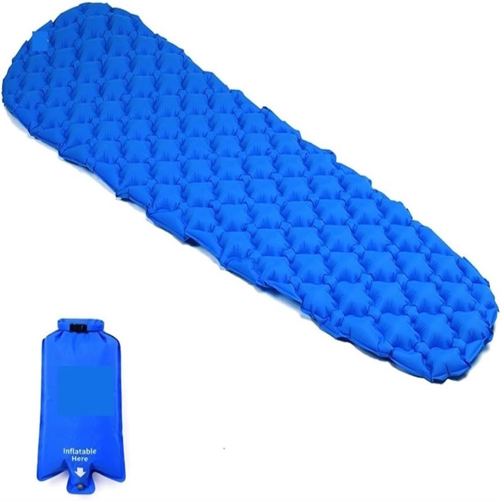AMeLL Camping Inflatable Mattress in Tent Folding Camp Bed Sleeping Pad Picnic Blanket Travel Air Mat