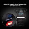 IBDRY Bicycle Saddle Bag, Bike Bag Under Seat Pouch Wedge Packs with Reflective Stripes,Bike Seat Pack Bag Cycling for Foldable Road Mountain Bike,Waterresistant (Color : Red) view 2