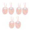 Healvian 3 Pairs Dance Shoes Half Soles Women Breathable Flat Dance Shoes Elastic Band for Ballet Yoga Folk Modern Ballroom Jazz view 1