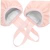 Healvian 3 Pairs Dance Shoes Half Soles Women Breathable Flat Dance Shoes Elastic Band for Ballet Yoga Folk Modern Ballroom Jazz view 3