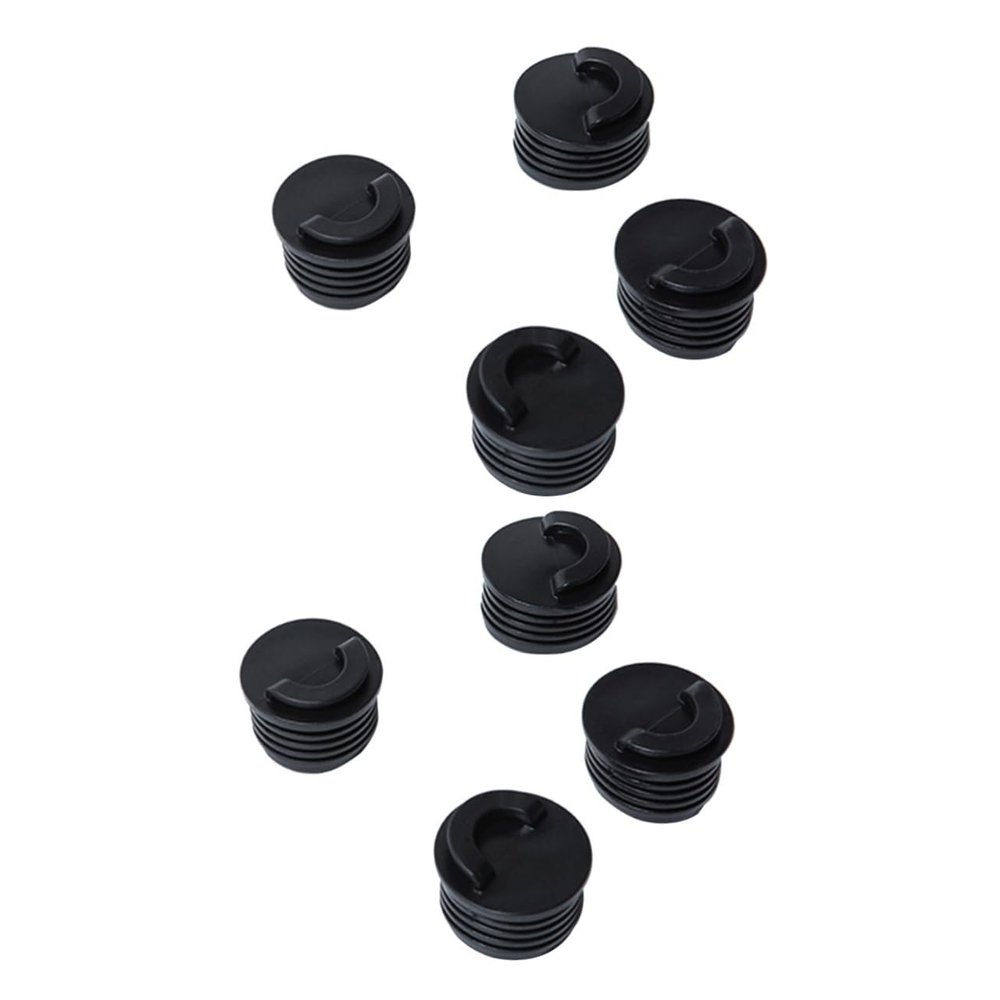 BESPORTBLE 8pcs Rubber Scupper Plug for Kayak and Canoe Drain Stopper for Fishing Boats Lightweight and Easy to Install