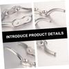 SUPVOX 4pcs Dock Cleats for Men Boat Cleats for Men Kayak Accessories Grade Stainless Steel Latches view 3