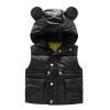 AMIMOJY Christmas Sales Clearance Today Toddler Boys Girls Winter Coat Bear Ears Solid Hooded Jacket Windproof Warm Outwear Girls Fall Prime Time Deals Today view 1
