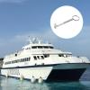 PATIKIL 316 Stainless Steel Quick Release Pin 2 Pack Bimini Top Pin Usable Length 2.63", Total Length 3", Dia 0.2" Boat Marine Hardware with Drop Cam & Spring for Deck Boat Bimini Top view 4
