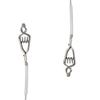 Fencing Club Fencing Foil/Saber Mask Cord, Elite Series, Head Wire Clamp Clip, Clear Wire, Competition Approved (2 Pack) view 4