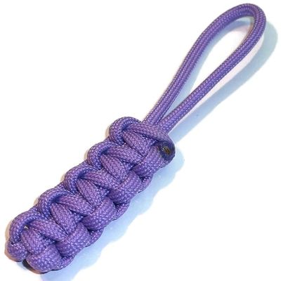 RedVex Zipper Pulls - Knife Lanyards - Equipment Lanyards - Paracord Cobra Style - Choose Your Color & Size (Qty 3) (Lavender, 6 inch)