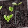 Yardwe 10 Pcs Heavy Duty Garden Staples Landscape Pegs u Shaped Metal Ground Pegs for Camping Tent Control view 3