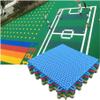 Modular Interlocking Floor Tiles School Kindergarten Modular Interlocking Floor Tiles, Outdoor Playground Amusement Park Weatherproof Sports Mat, Easy to Install (1PCS Red) view 1