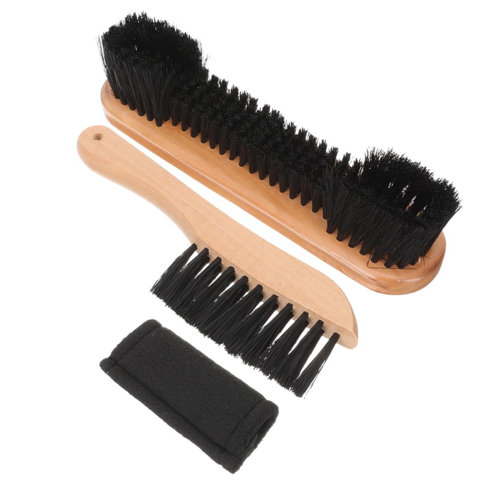 Yardwe Pool Cue Case Billiard Table Cleaning Brush Kit Cue Cleaning Kit Portable Brush