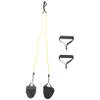 1 Set of Swimming Training Band Adjustable Pool Swim Training Tether Handle 20lb Yellow Resistance Band for Swimmers view 1