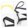 1 Set of Swimming Training Band Adjustable Pool Swim Training Tether Handle 20lb Yellow Resistance Band for Swimmers view 2