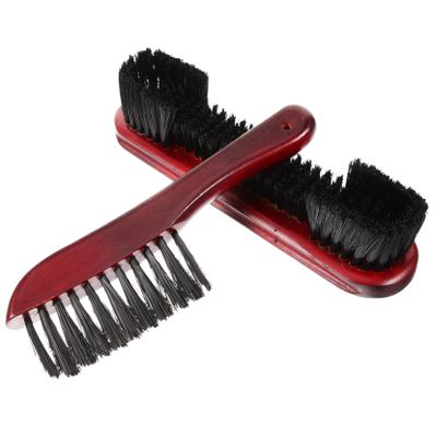 2pcs Billiards Cleaning Brush Pool Table Brush Cleaner Non-Scratch Billiard Table for Felt Multifunctional for