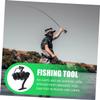 1pc Fishing Wheel Metal Fishing Reel for Sea Lightweight and Design for Boat Reef and Rock Sturdy Construction Hard Grip and Handle view 3