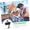 1pc Fishing Wheel Metal Fishing Reel for Sea Lightweight and Design for Boat Reef and Rock Sturdy Construction Hard Grip and Handle view 4