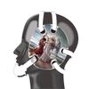 Wrestling Headgear with Jacob Wrestled God Wraps (White, Youth) view 2