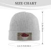 Bucket with Full of Cherries Fashionable Adult Knitted Wool Hat,Unisex Brimless Cap,Ideal for Casual Wear view 3