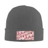 Animal Wilderness Bear Deer Fashionable Adult Knitted Wool Hat,Unisex Brimless Cap,Ideal for Casual Wear view 2