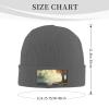 Inspirational Quotes Fashionable Adult Knitted Wool Hat,Unisex Brimless Cap,Ideal for Casual Wear view 3