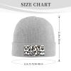 SSIMOO Cute Penguin Animal Pattern Fashionable Adult Knitted Wool Hat,Unisex Brimless Cap,Ideal for Casual Wear view 3