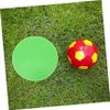 BESPORTBLE 16pcs Stadium Landmark Markers Training Discs Bright Red Yellow Green for Football Basketball Agility Drills and Practice Sessions view 2