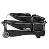 ELITE Deluxe 3-Ball Roller Bowling Bag | Spacious Bowling Bags | Rolling Bag with 5 Smooth and Sturdy Wheels | Holds Up to 3 Bowling Balls | Built-in USB Charging Port view 3